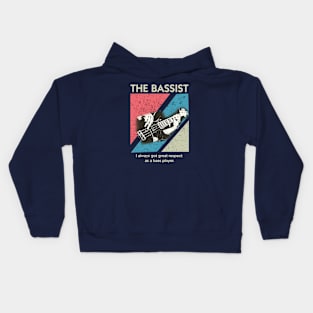 Bass guitarist Kids Hoodie